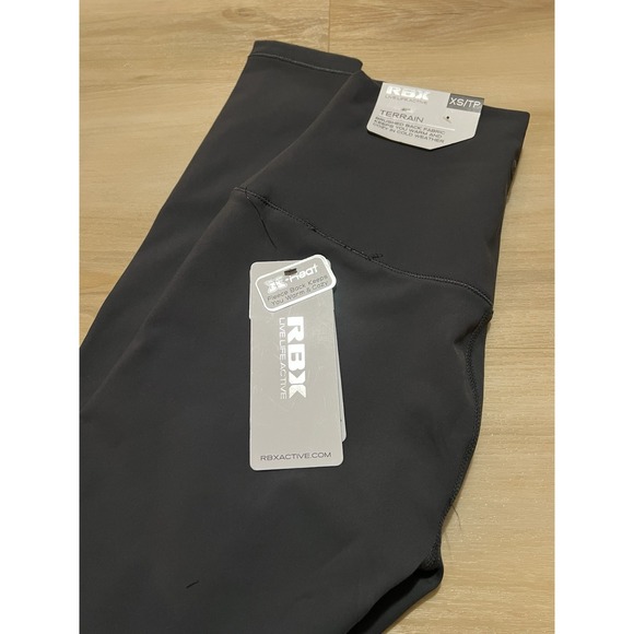 RBX Pants - NWT RBX Terrain Gray Leggings Womens XS Fleece Lined Heat Active
